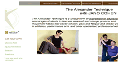 Desktop Screenshot of alexandertechnique-teacher.com